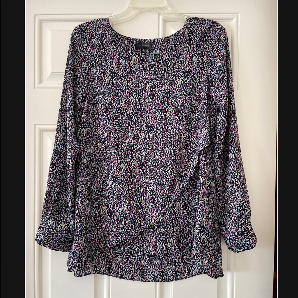 The Limited | Multicolored speckled top with layers